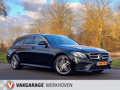 Occasion Mercedes E250 AMG line 211 PK (155 kW) 2017 Zwart Stationwagen