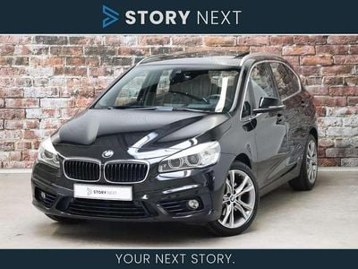 Zwart Gebruikt 2015 BMW 218 Active Tourer Sport Line MPV | € 13.950 (Eerlijke prijs)