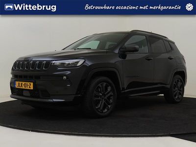 Zwart (metallic) Gebruikt 2022 Jeep Compass 80th Anniversary SUV | € 28.425 (Iets duurder)