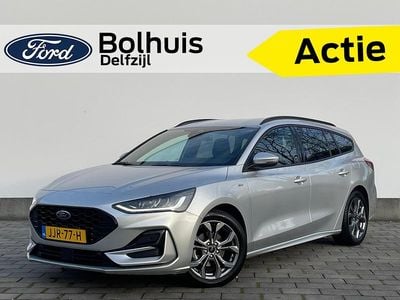 Occasion Ford Focus ST-Line 125 PK (91 kW) 2023 Zilver (metallic) Stationwagen