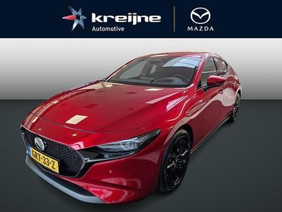 Soul red crystal Gebruikt 2024 Mazda 3 Exclusive-Line Hatchback | € 32.425 (Iets duurder)