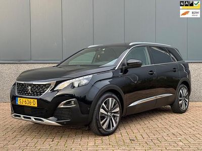 Zwart Occasion 2018 Peugeot 5008 GT-line SUV | € 16.950 (Duur)