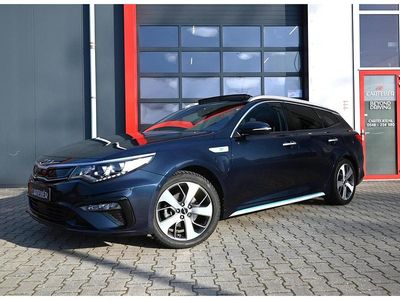 Blauw (metallic) Occasion 2021 Kia Optima Stationwagen | € 24.950 (Iets duurder)