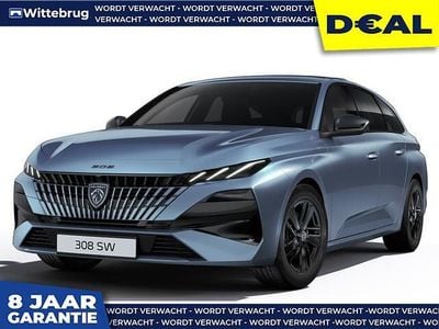 Nieuw Peugeot 308 SW Business-Line 145 PK (106 kW) 2025 Blauw Stationwagen