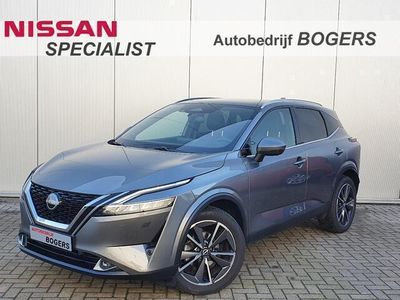 tweedehands Nissan Qashqai 1.3 MHEV Tekna Plus Automaat ( word verwacht ) Navigatie, Panoramadak, 19"Lm, Leder, 360 Camera, LED, Adaptive Cruisecontrol