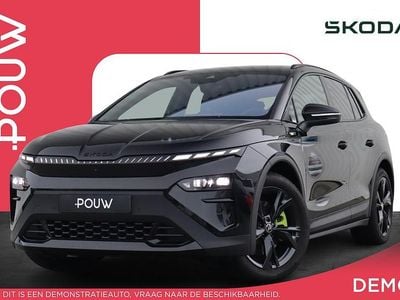 Zwart Occasion 2025 Skoda Elroq RS SUV | € 52.450 (Eerlijke prijs)