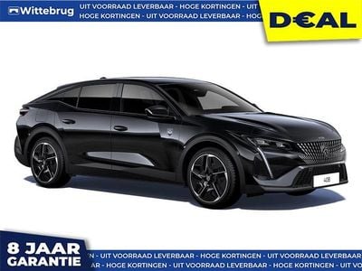 Zwart Nieuw 2025 Peugeot 408 GTi Sedan | € 36.888 (Goede deal)