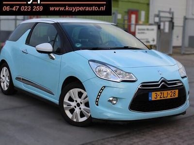 Occasion Citroën DS3 So Chic 120 PK (88 kW) 2012 Blauw (metallic) Hatchback