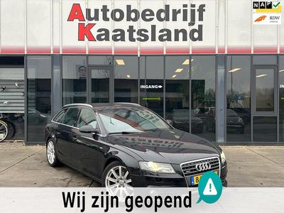Occasion Audi A4 S-Line 161 PK (118 kW) 2011 Zwart (metallic) Stationwagen