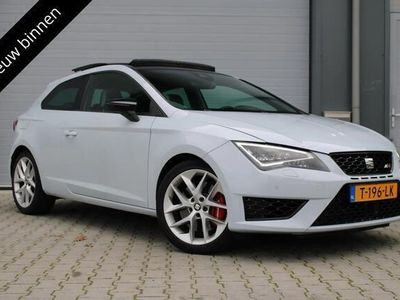 tweedehands Seat Leon SC 2.0 TSI CUPRA|290PK|PANO|NAVI|LED|LEDER|ACC|ECC|BOMVOL!