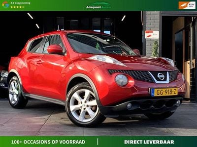 Rood Occasion 2010 Nissan Juke Acenta SUV | € 5.744 (Eerlijke prijs)