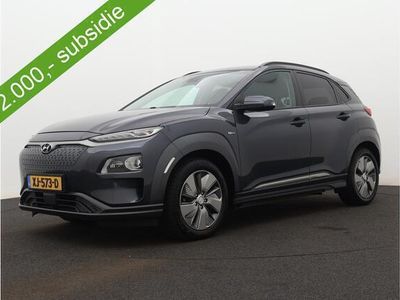 tweedehands Hyundai Kona EV Premium 64 kWh 100%EV *€2.000,- SUBSIDIE* / Nav