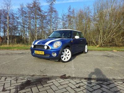 tweedehands Mini Cooper 1.6 120pk 2007 Airco Metallic Blauw