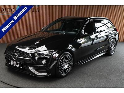 Zwart Occasion 2023 Mercedes C180 AMG line Stationwagen | € 37.950 (Goede deal)