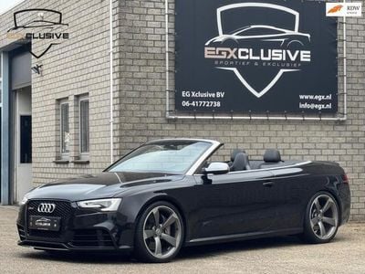 Occasion Audi RS5 S-Line 450 PK (330 kW) 2013 Zwart, metallic lak Cabriolet