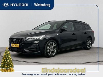 Zwart Gebruikt 2023 Ford Focus ST-Line X Stationwagen | € 24.700 (Goede deal)