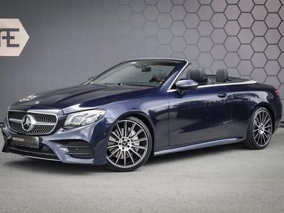 Blauw Occasion 2019 Mercedes E350 AMG Line Premium Plus Cabriolet | € 52.850