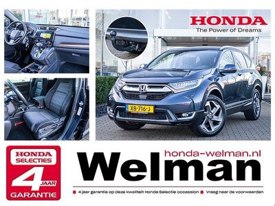 Blauw (metallic) Occasion 2018 Honda CR-V Elegance SUV | € 24.950 (Super prijs)