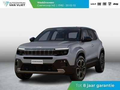 Storm grey met volcano dak (380) Nieuw 2025 Jeep Avenger Summit SUV | € 34.990 (Goede deal)