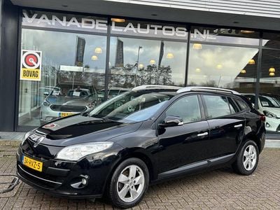 Occasion Renault Mégane GrandTour Dynamique 110 PK (80 kW) 2011 Zwart (metallic) Stationwagen