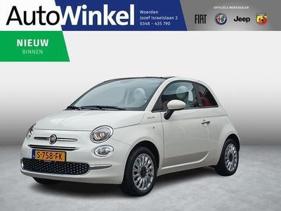 tweedehands Fiat 500C 500Hybrid Dolcevita | Airco | Cruise | 15" | Apple Carplay | Uit voorraad leverbaar !