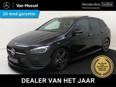 Zwart Occasion 2024 Mercedes B180 AMG line MPV | € 39.945 (Eerlijke prijs)