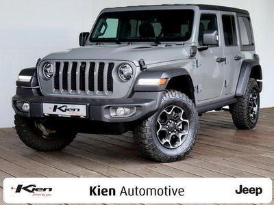 tweedehands Jeep Wrangler Unlimited 4xe 380 Rubicon | Uitn. Panelen | Lederen Bekleding | Voorstoelen Verwarmd |