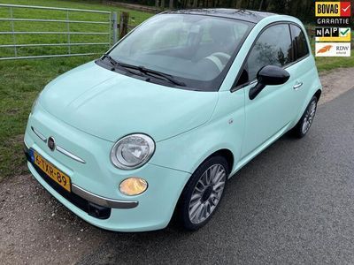 tweedehands Fiat 500 0.9 TwinAir Turbo Cult met airco leder en panoram