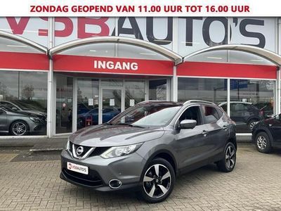 tweedehands Nissan Qashqai 1.2 DIG-T TEKNA LED HALF-LEER NAVI CAMERA AIRCO LM