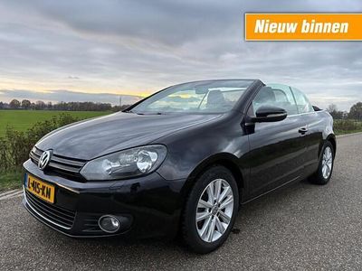 Zwart Gebruikt 2011 VW Golf Cabriolet Highline Cabriolet | € 6.250 (Iets duurder)