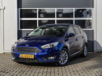 Blauw Occasion 2015 Ford Focus Titanium Stationwagen | € 8.950 (Eerlijke prijs)