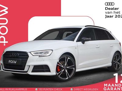 Wit (metallic) Gebruikt 2019 Audi A3 Sportback Hatchback | € 21.900 (Eerlijke prijs)