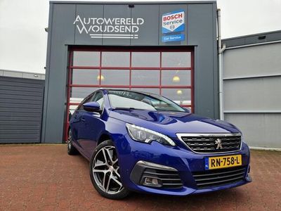 tweedehands Peugeot 308 SW 1.2 PureTech Blue Lease Premium 12MND BOVAG GAR. | CAMERA | HALF LEER | PDC V+A | NAVI | DISTR. VERV.