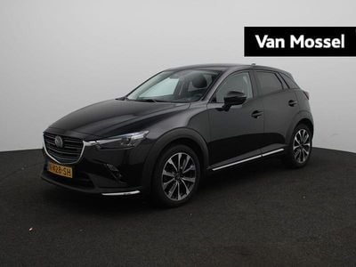Zwart Gebruikt 2021 Mazda CX-3 Luxury SUV | € 21.945 (Eerlijke prijs)