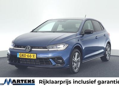 Blauw Occasion 2023 VW Polo R-line Hatchback | € 27.749 (Duur)
