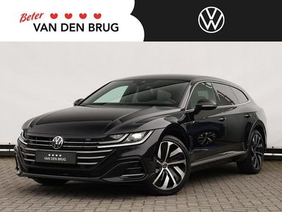 Zwart Gebruikt 2022 VW Arteon R-line Stationwagen | € 31.895 (Eerlijke prijs)