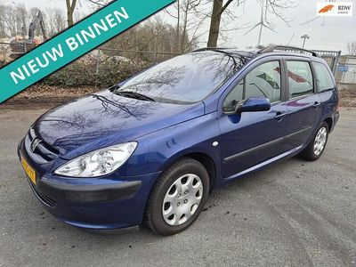 Blauw Occasion 2003 Peugeot 307 Stationwagen | € 849