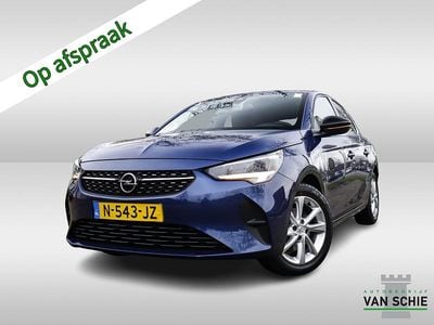 Blauw (parellak) Occasion 2021 Opel Corsa Elegance Hatchback | € 16.400 (Eerlijke prijs)