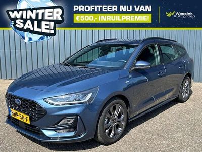 Blauw Occasion 2023 Ford Focus ST-Line Stationwagen | € 22.940 (Goede deal)