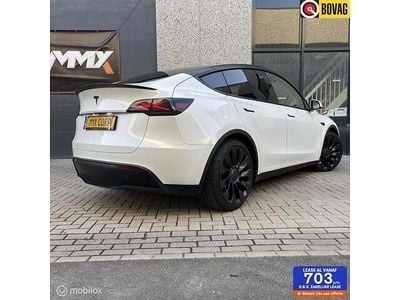 Wit Gebruikt 2024 Tesla Model Y Performance SUV | € 43.890 (Eerlijke prijs)