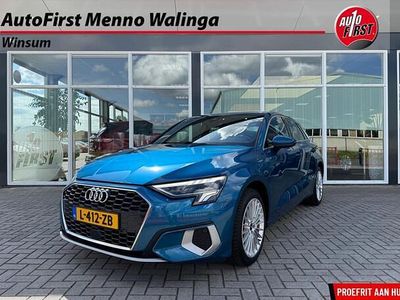 Blauw Occasion 2021 Audi A3 Sportback Advanced Hatchback | € 19.995 (Eerlijke prijs)