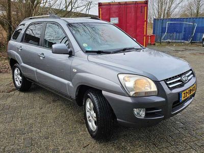 tweedehands Kia Sportage 2.0 CVVT Executive Geblindeerd Climate H leder.