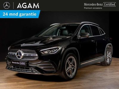 Zwart Occasion 2022 Mercedes GLA250 AMG line SUV | € 39.950 (Eerlijke prijs)