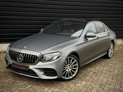 Occasion Mercedes E220 AMG 195 PK (143 kW) 2016 Grijs / designo selenitgrau magnomet Sedan