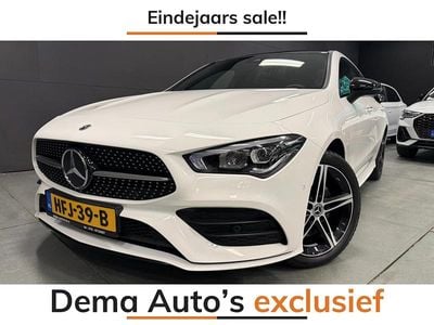 Wit Gebruikt 2021 Mercedes CLA250e Shooting Brake AMG Stationwagen | € 30.950 (Eerlijke prijs)