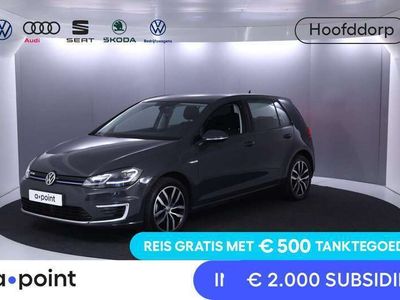 tweedehands VW e-Golf E-DITION 136PK Automaat | Navigatie | Digitaal das