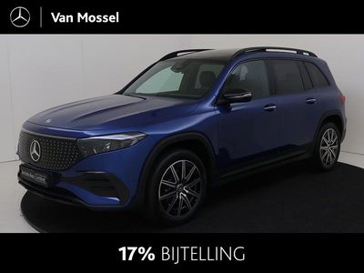 Blauw Gebruikt 2024 Mercedes EQB250+ AMG line SUV | € 49.995 (Eerlijke prijs)
