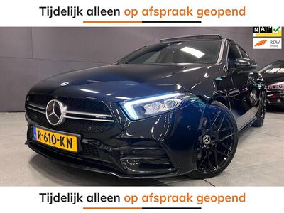 tweedehands Mercedes A35 AMG A-KLASSE4MATIC BLACK-EDITION FULL-OPTION!!!