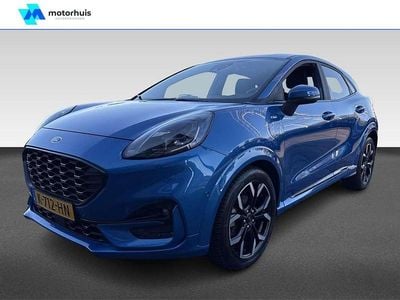 Blauw (metallic) Occasion 2021 Ford Puma ST-Line X SUV | € 16.995 (Eerlijke prijs)