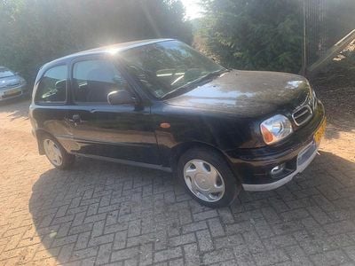 Zwart Gebruikt 2002 Nissan Micra Comfort Hatchback | € 999